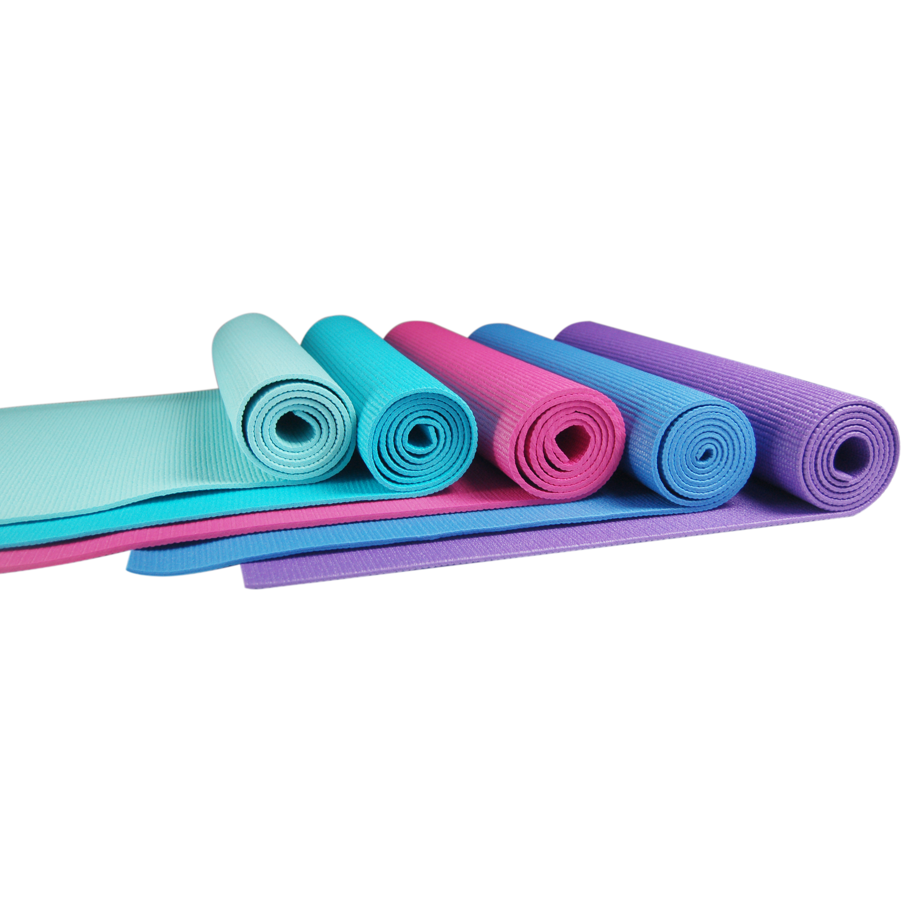 Yoga Fitness At Home - PVC Yoga Mat with Carry Strap