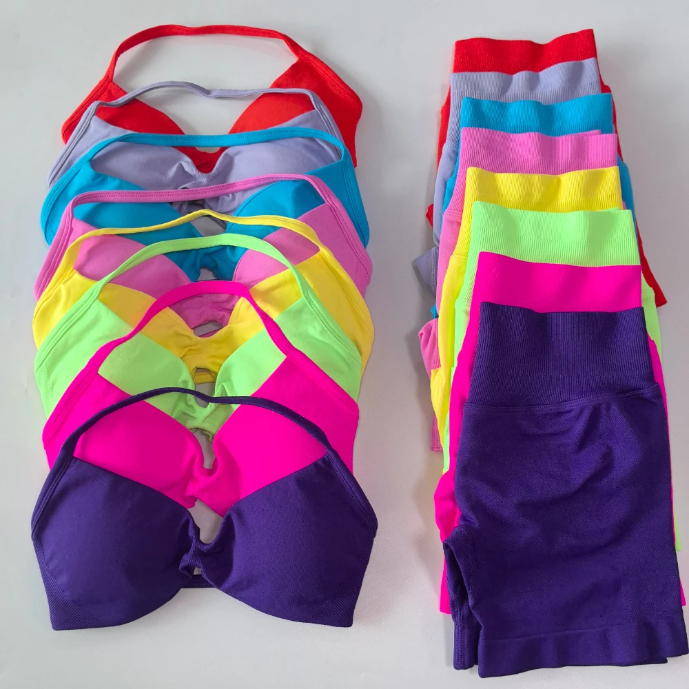 Yoga Fitness Kit - Ruched Seamless Yoga Set for Women