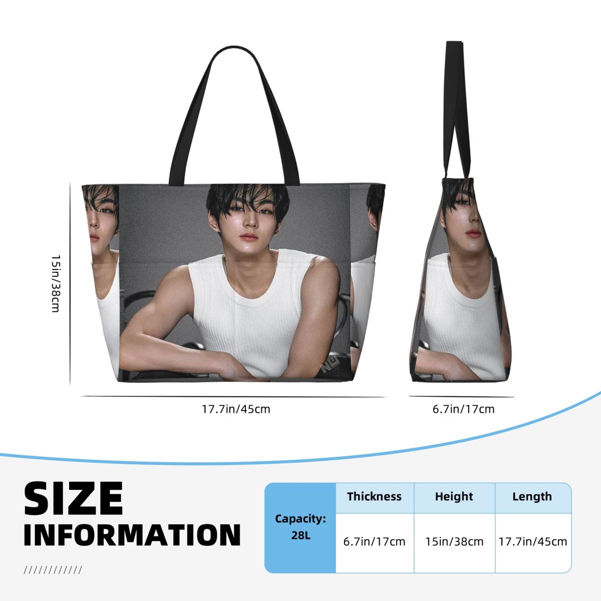 Jungwon En Kpop Beach Tote Bag – обзор и цена Yoga En Fitness
