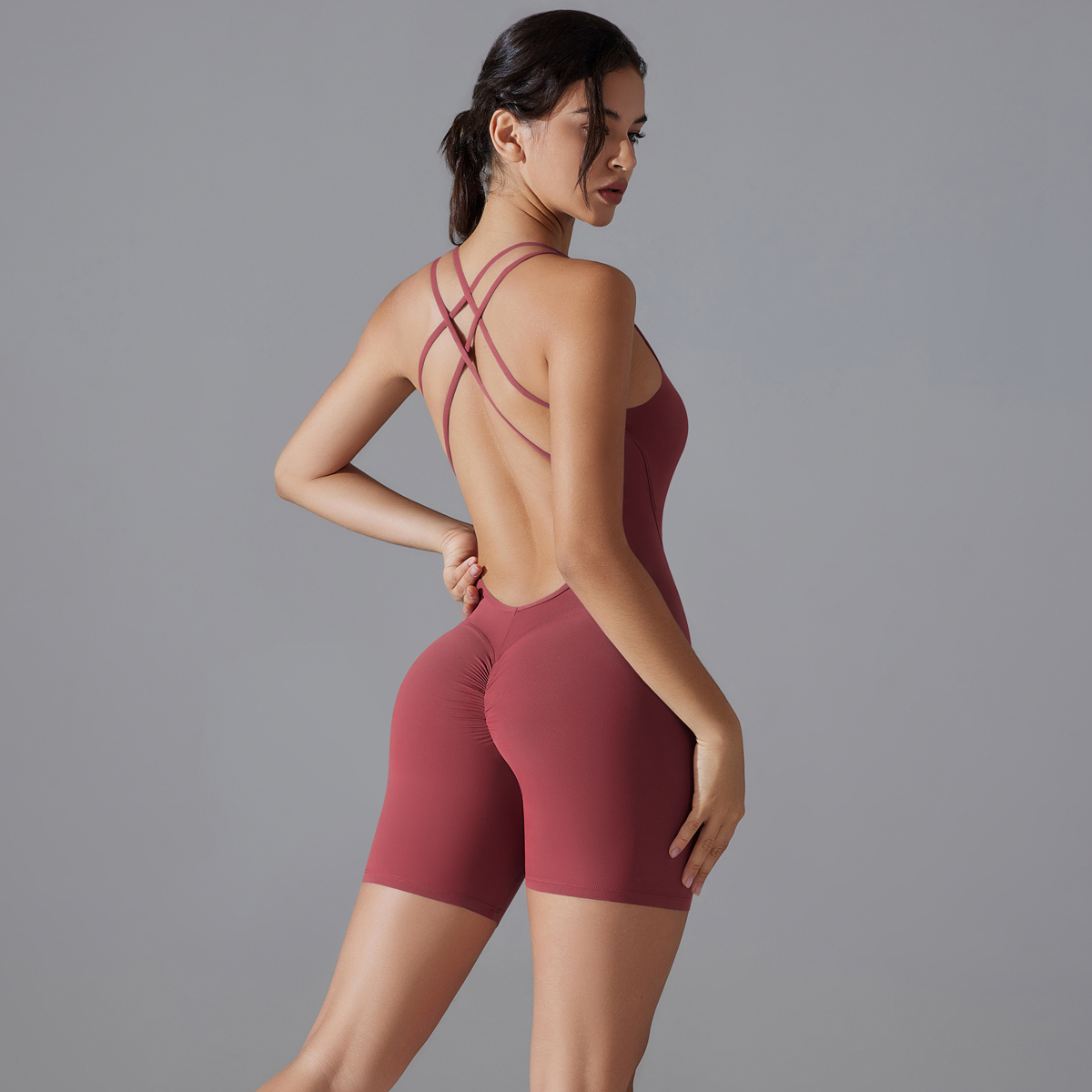 Yoga Set Sexy Backless Sporty  – обзор и цена Yoga Fitness Jumpsuit