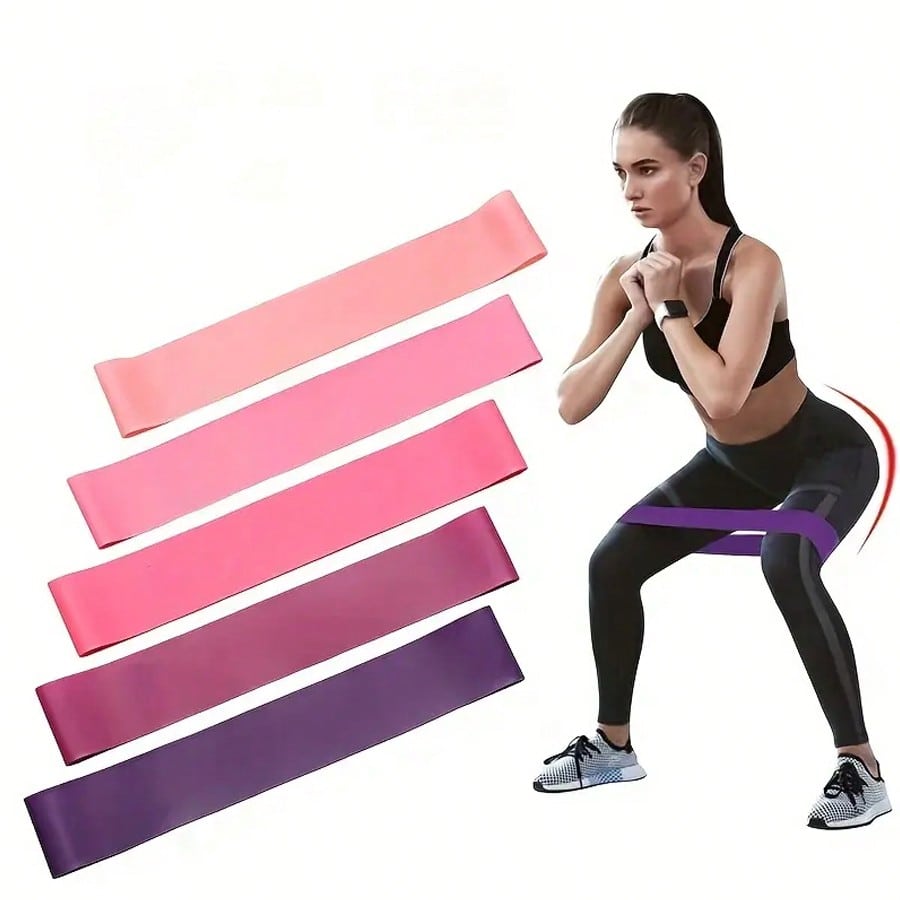 1pc/5pcs Yoga Resistance Bands – обзор и цена Yoga Fitness At Home