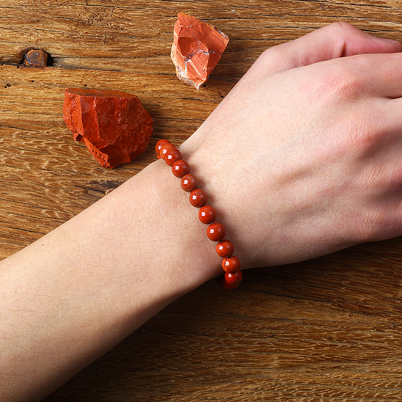 5A Genuine Red Jasper Beaded B – обзор и цена Yoga Fitness Gifts