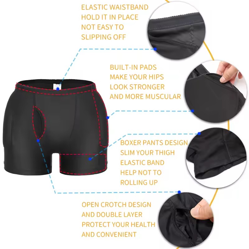 Men Padded Hip Enhancer Booty  – обзор и цена Hip Thrust Pad
