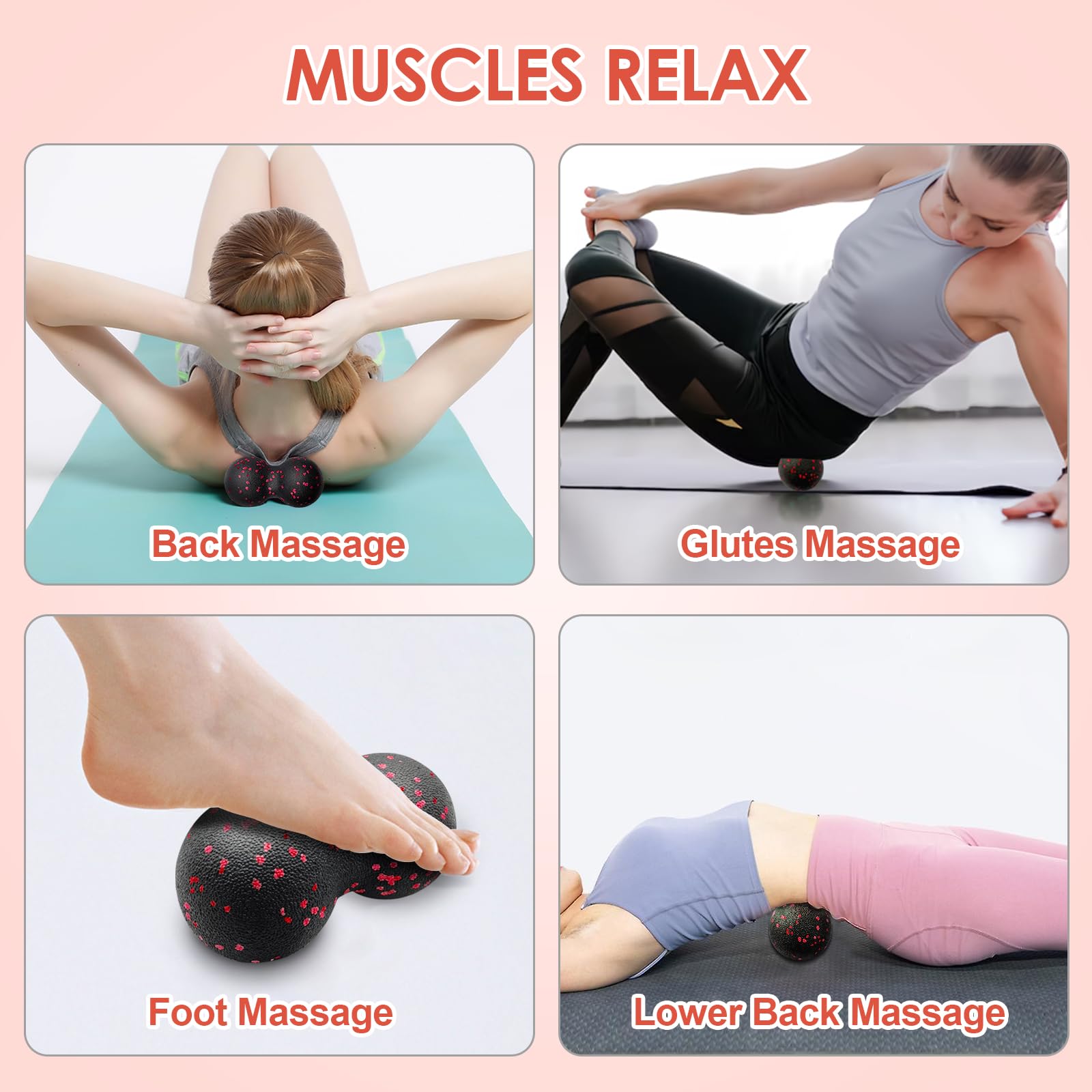 Hollow Yoga Roller Massage Pea – обзор и цена Yoga Fitness Kit