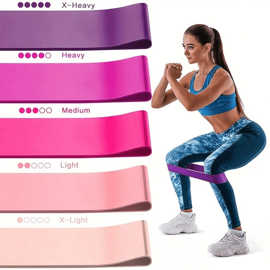 1pc/5pcs Yoga Resistance Bands – обзор и цена Yoga Fitness At Home