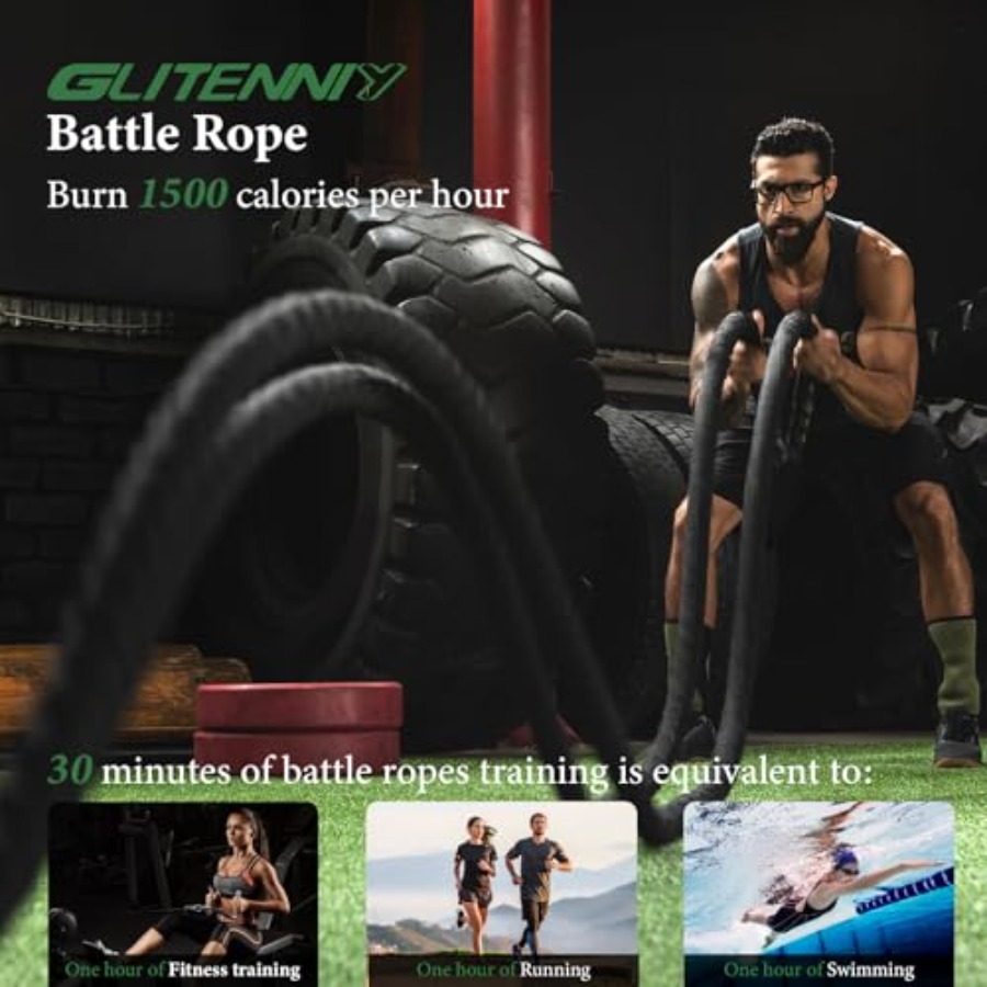 Battle Ropes Workout Rope Batt – обзор и цена Battle Rope Exercise