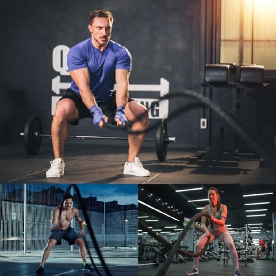 Battle Ropes Workout Rope Batt – обзор и цена Battle Rope Exercise