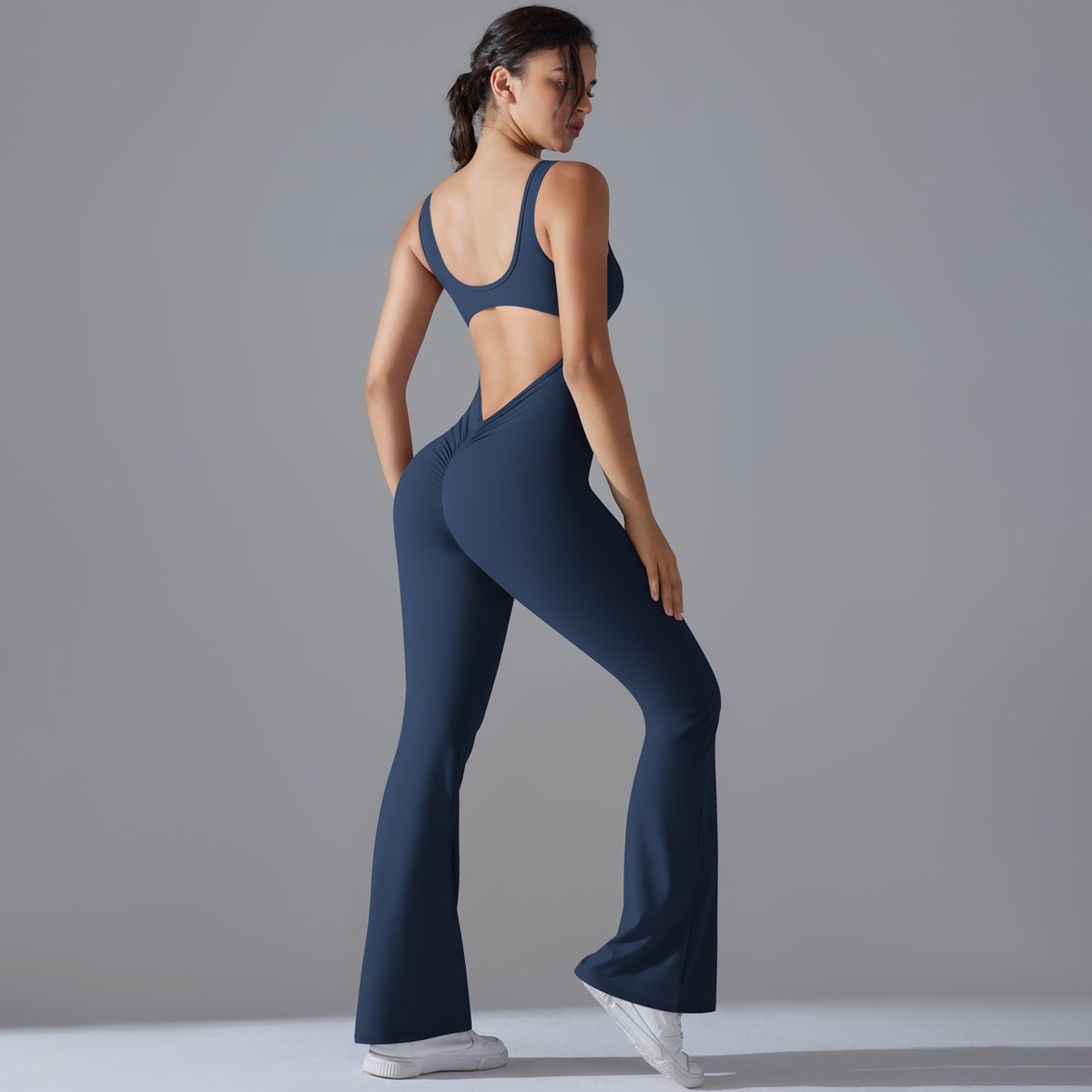 Sexy Back V Jumpsuit Gym Set W – обзор и цена Yoga Fitness Jumpsuit