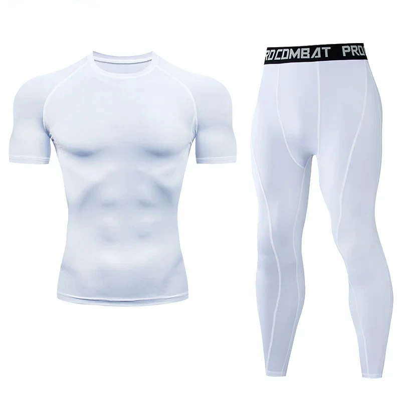 2pcs Men's Compression Sportsw – обзор и цена Yoga Fitness Kit