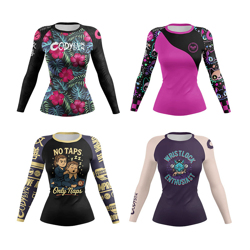 Women MMA Compression Sport T- – обзор и цена Yoga Fitness Jiu Jitsu