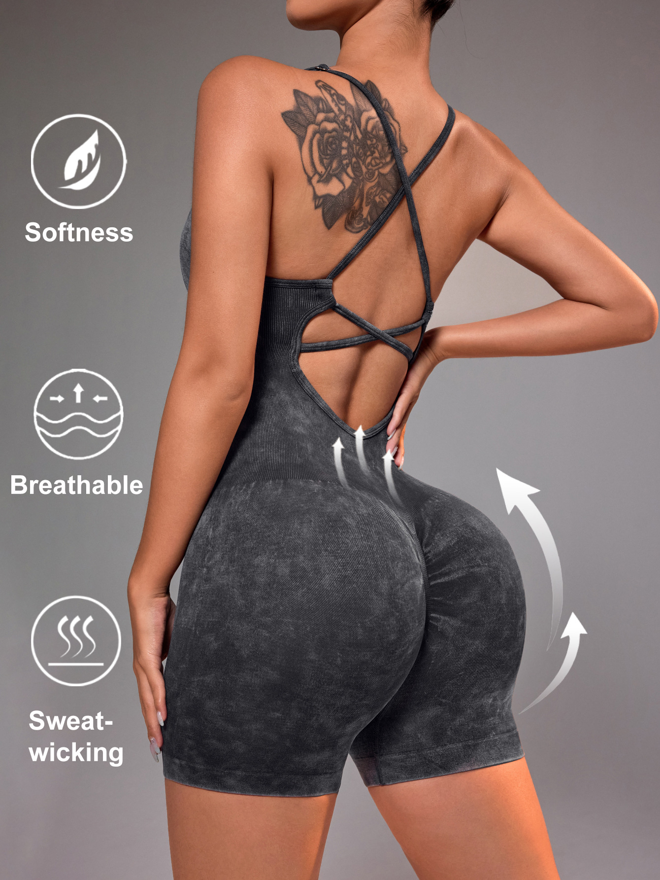 15 Color One Piece Jumpsuit Sh – обзор и цена Yoga Overall Fitness