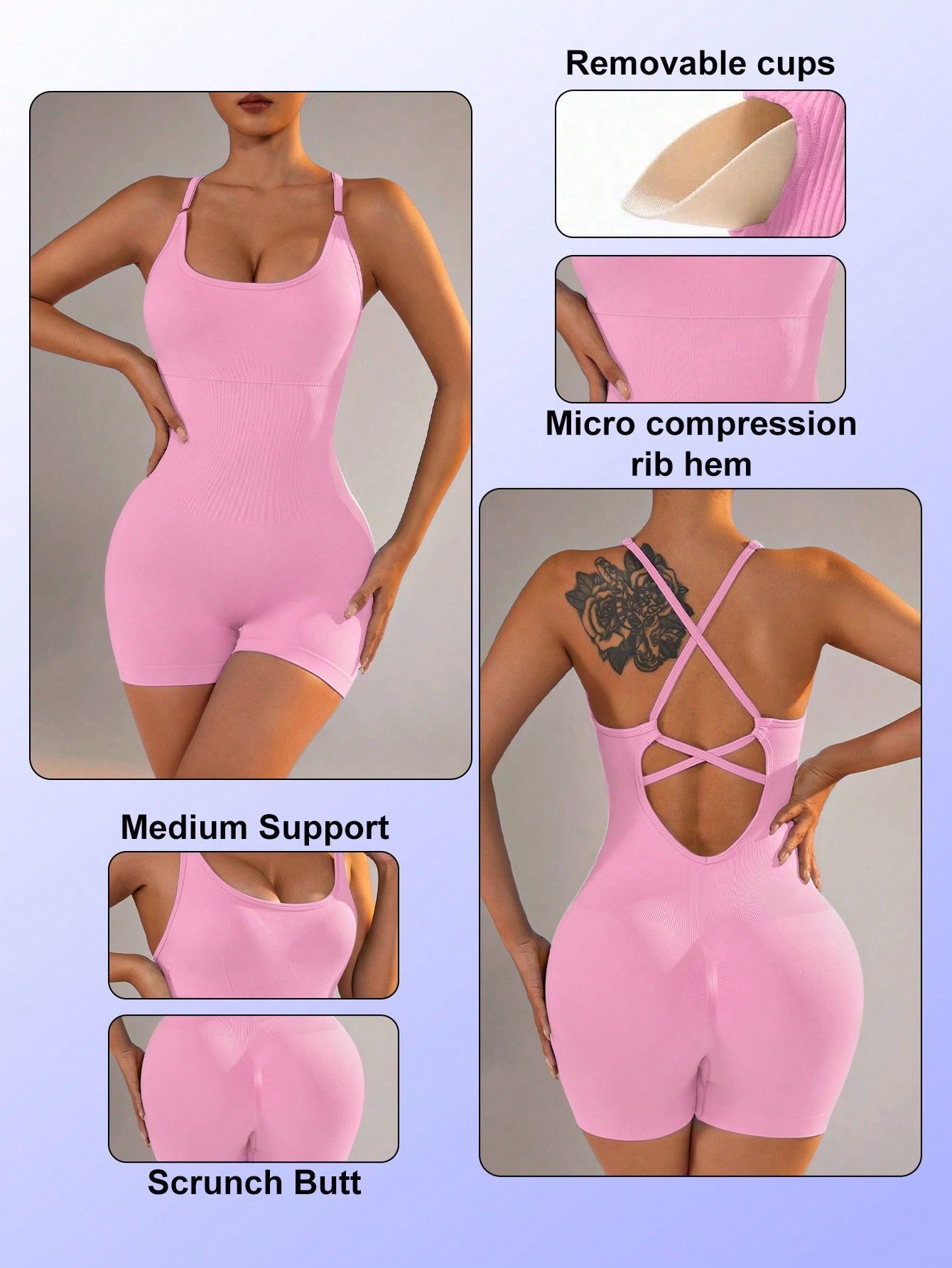15 Color One Piece Jumpsuit Sh – обзор и цена Yoga Overall Fitness