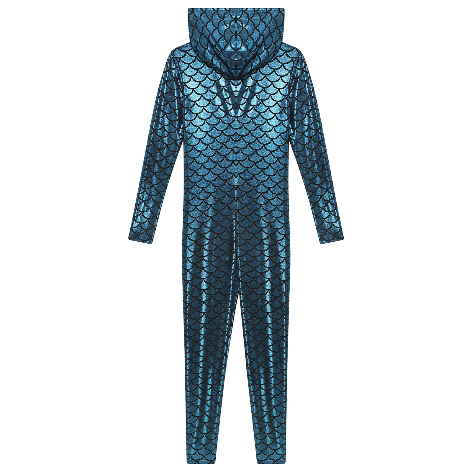 Womens Shiny Mermaid Hooded Bo – обзор и цена Yoga Fitness Jumpsuit