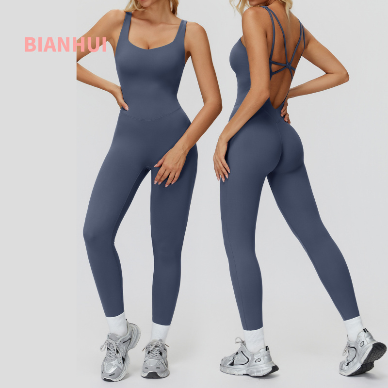 BIANHUI One-Piece Yoga Clothes – обзор и цена Yoga Fitness Jumpsuit
