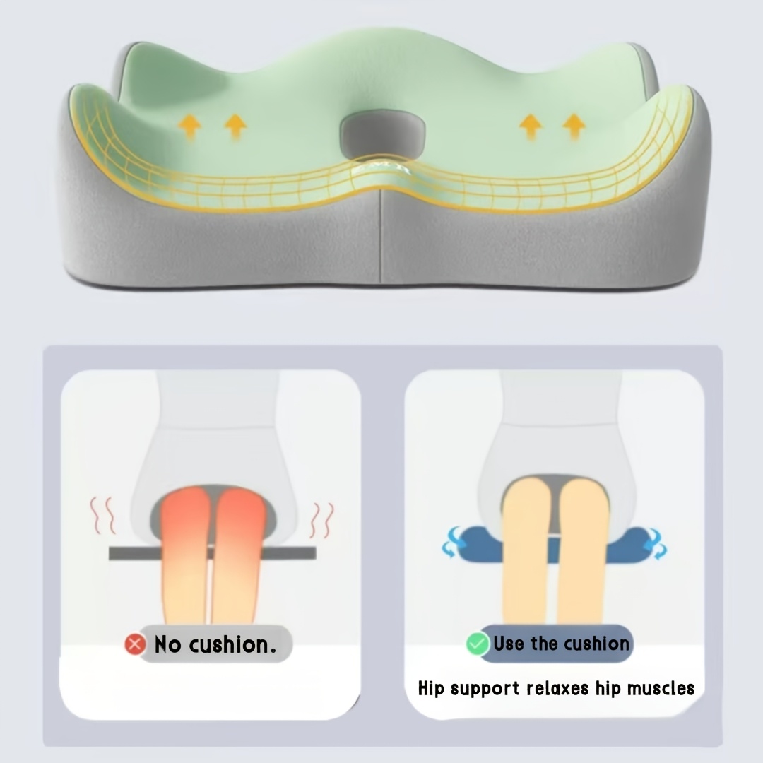 1PC 3D Ergonomic Memory Foam S – обзор и цена Hip Thrust Pad