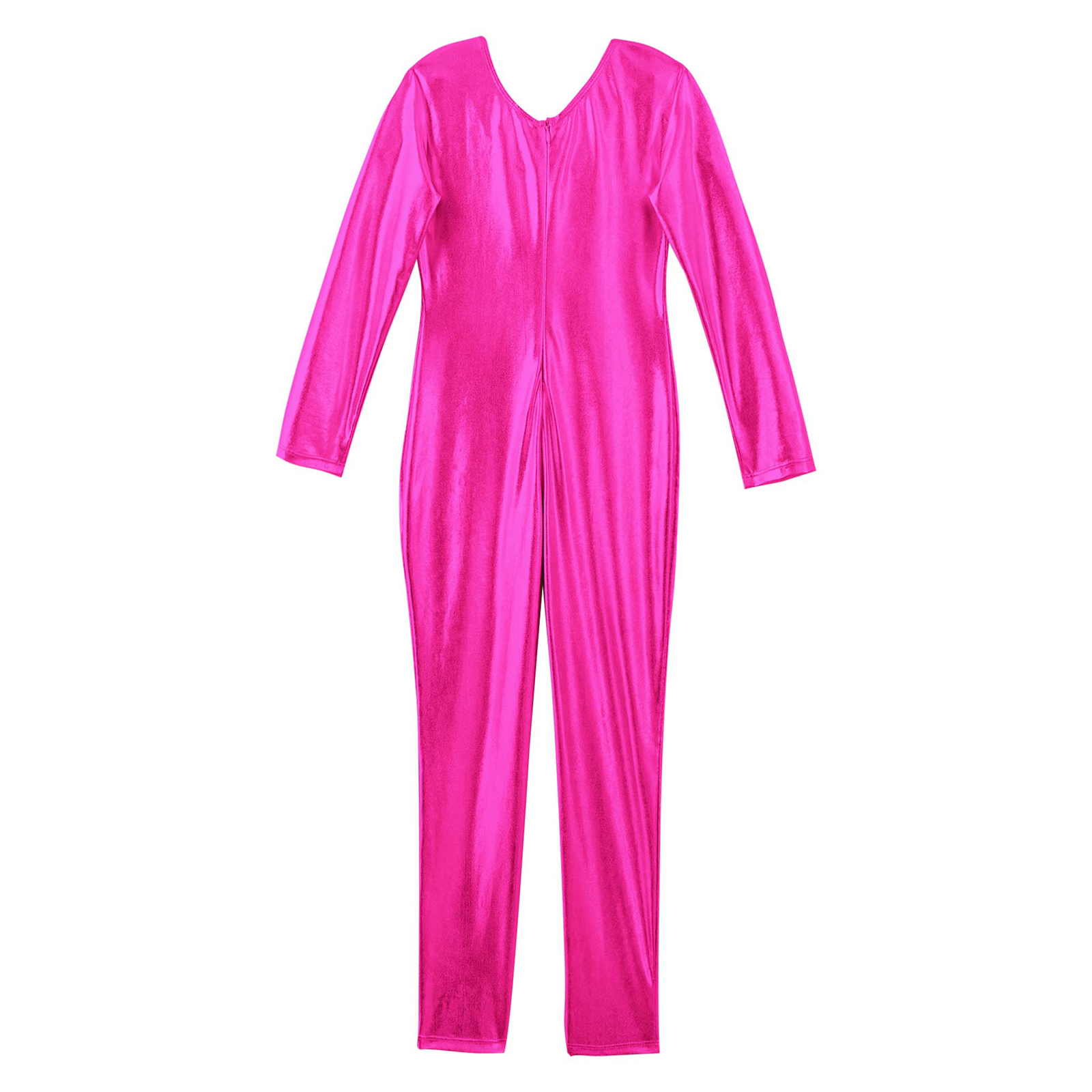 Girls Long Sleeve Zipper Bronz – обзор и цена Yoga Fitness Jumpsuit