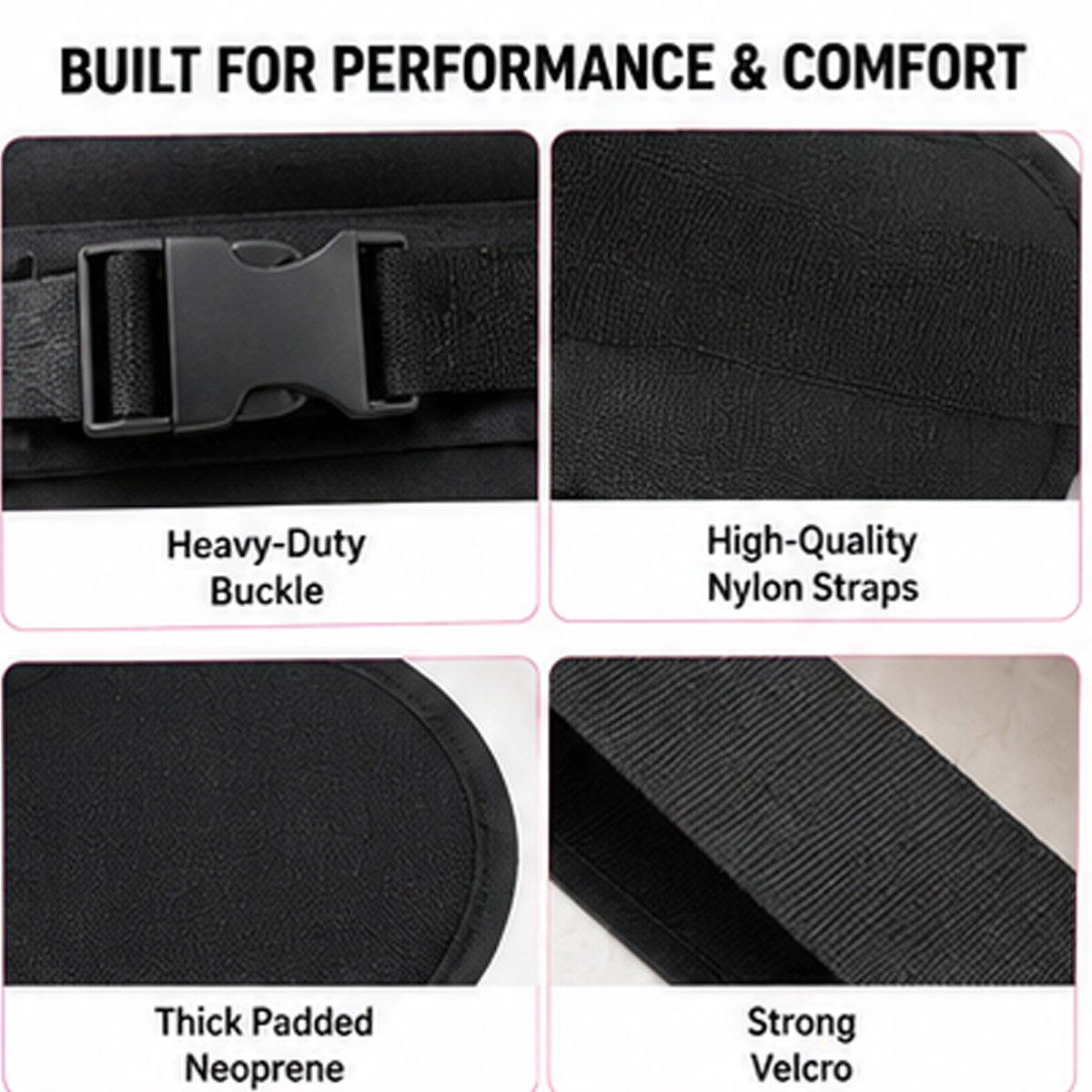 Heavy Duty Nylon Hip Thrust Be – обзор и цена Hip Thrust Pad