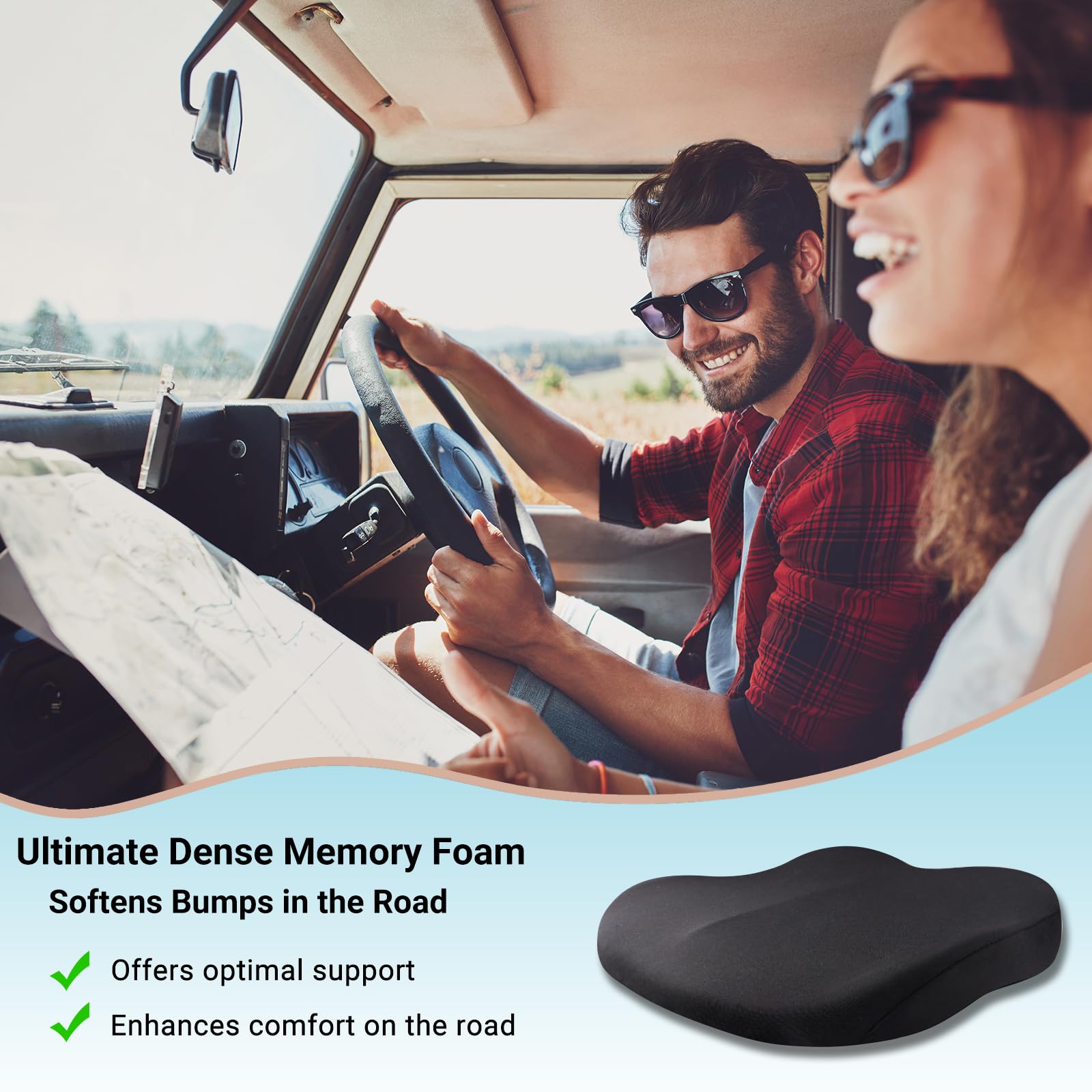 1pc Memory Foam Slow Rebound S – обзор и цена Hip Thrust Pad