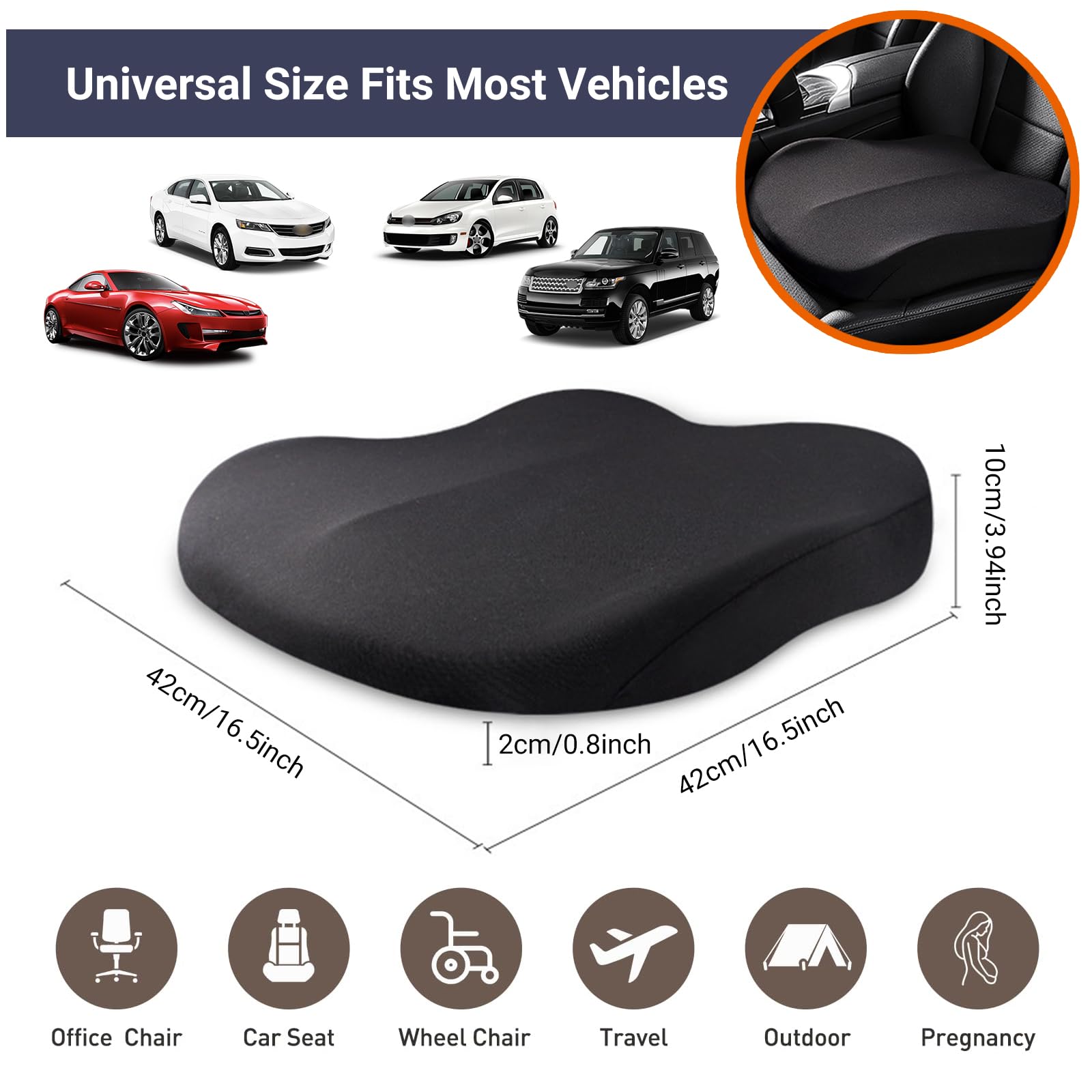1pc Memory Foam Slow Rebound S – обзор и цена Hip Thrust Pad