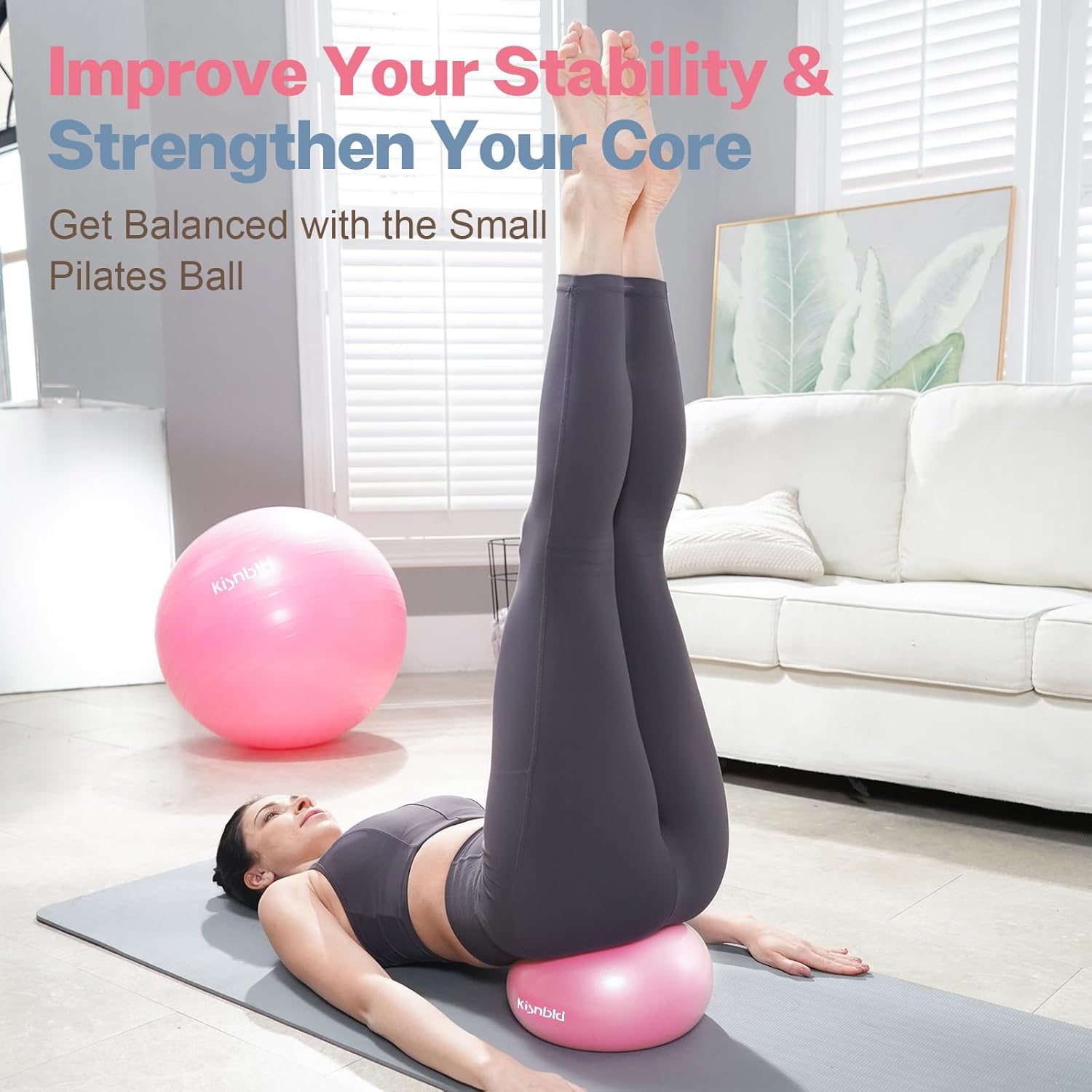 kisnbld Small Exercise Ball, 9 – обзор и цена Yoga Fitness At Home