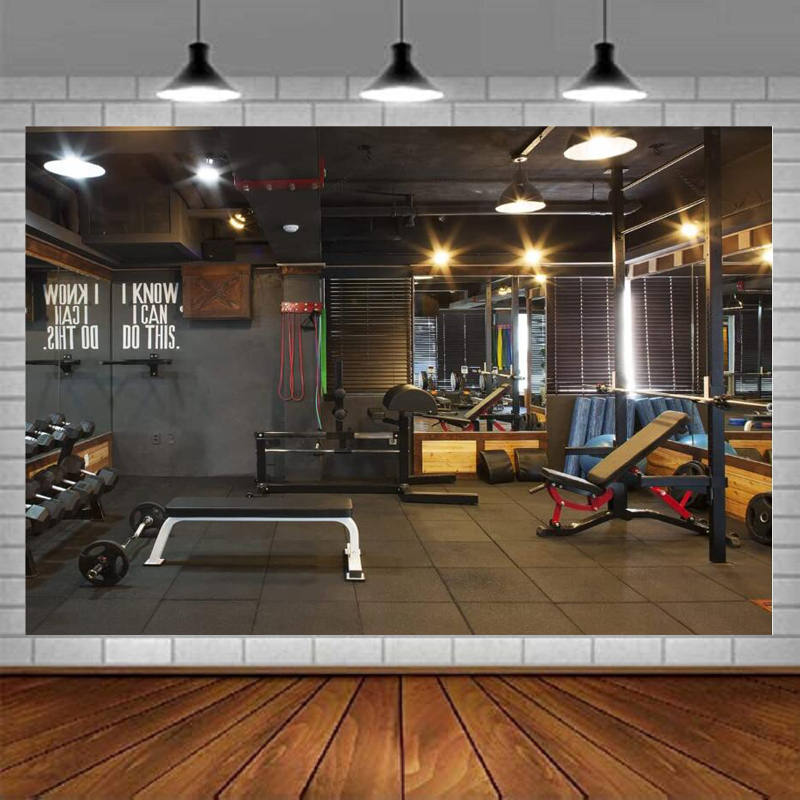 Gym Photography Backdrop Fitne – обзор и цена Yoga Fitness Gym Photos