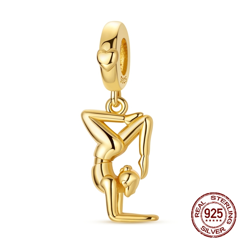 925 Sterling Silver Golden Yog – обзор и цена Yoga Fitness Gifts