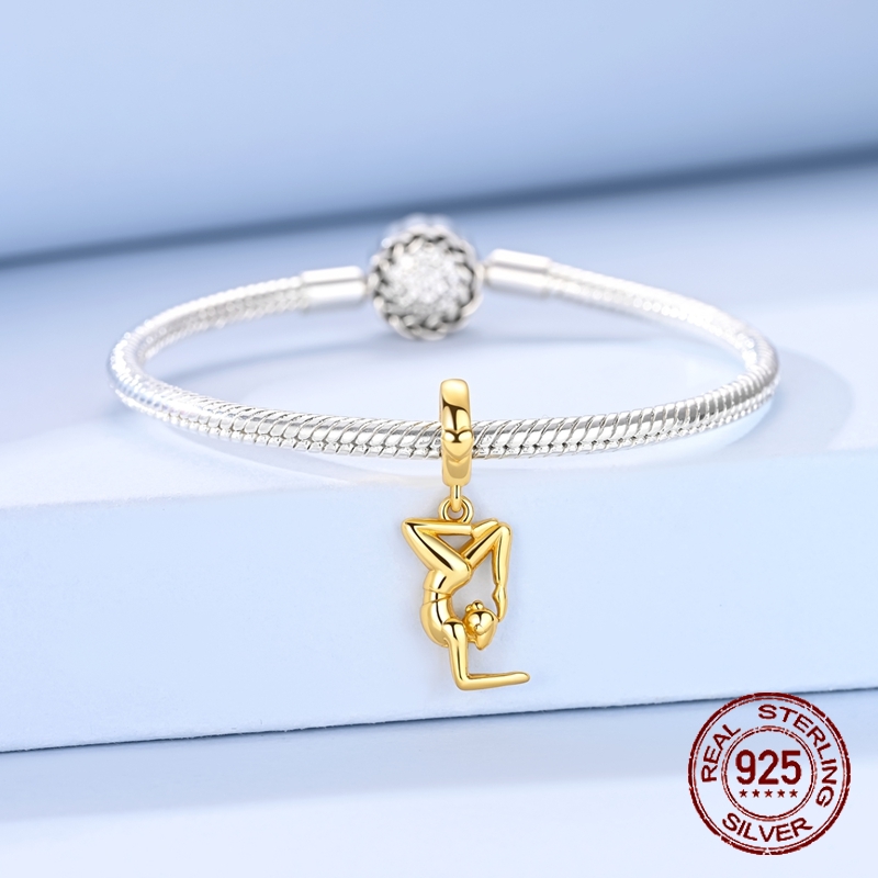 925 Sterling Silver Golden Yog – обзор и цена Yoga Fitness Gifts