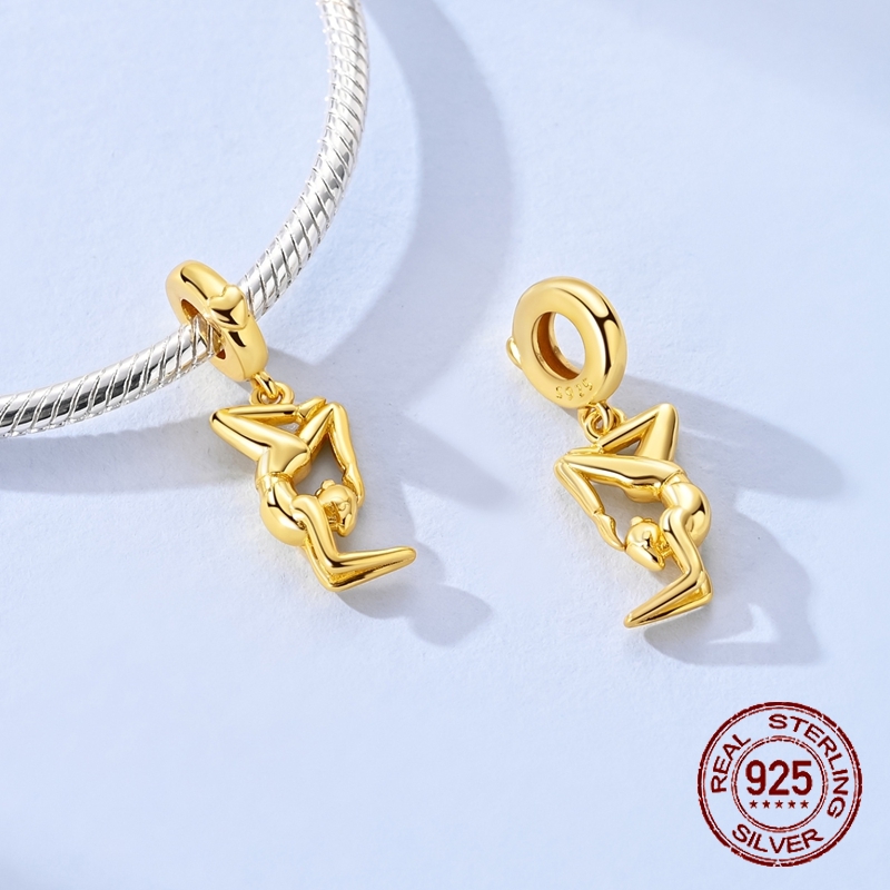 925 Sterling Silver Golden Yog – обзор и цена Yoga Fitness Gifts