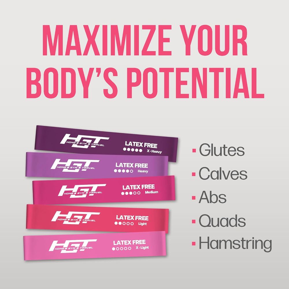 Resilient Booty Bands - Latex- – обзор и цена Yoga Fitness Resiliation