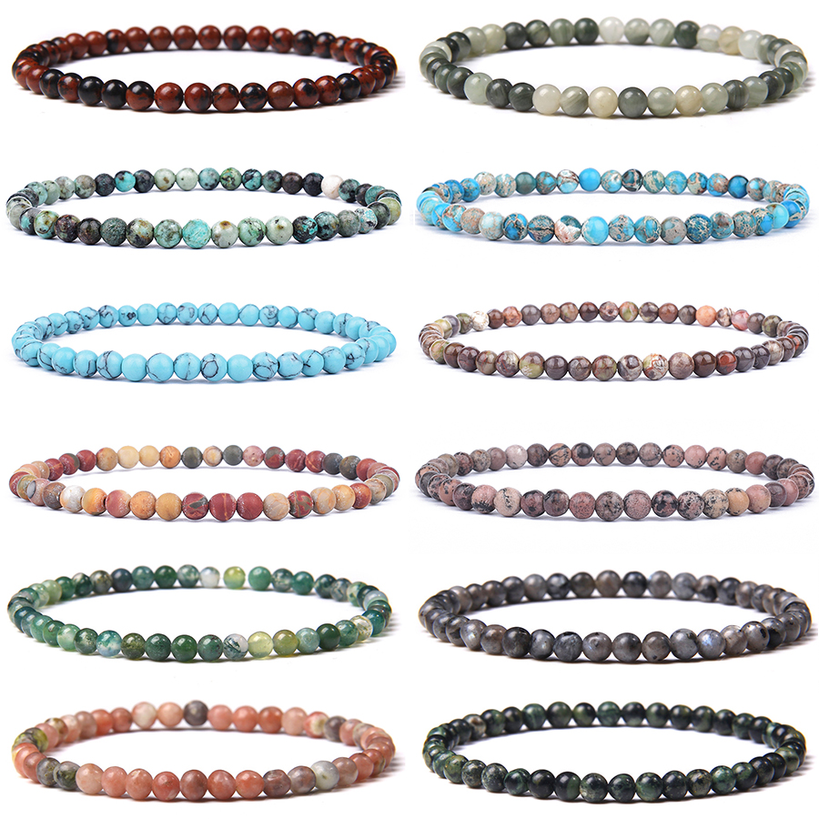 New 4/6mm Beads Women Bracelet – обзор и цена Yoga Fitness Gifts