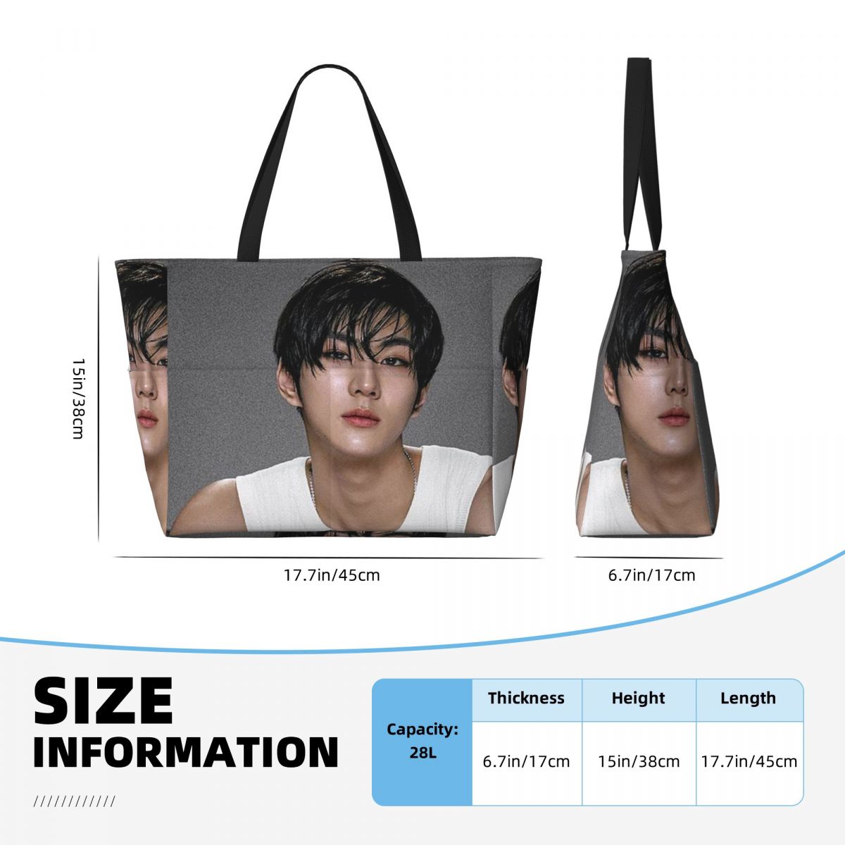 Jungwon En Kpop Beach Tote Bag – обзор и цена Yoga En Fitness