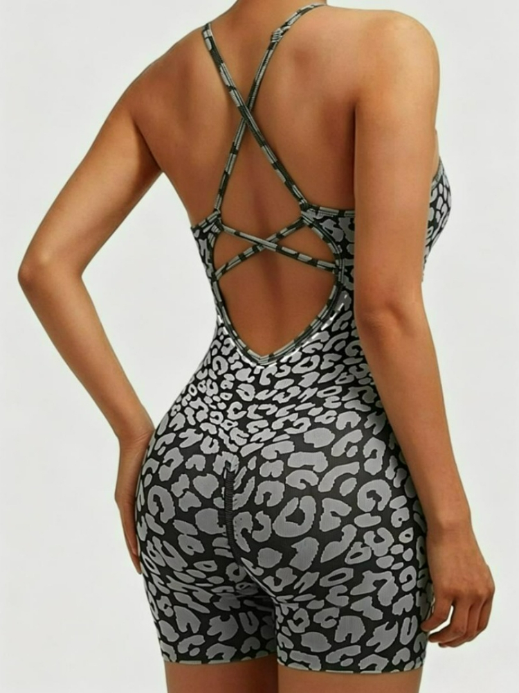 Fashion Casual Leopard Printed – обзор и цена Yoga Overall Fitness