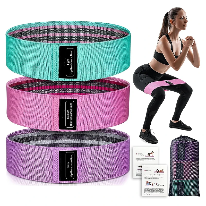 1/3Pcs Resistance Bands Squat  – обзор и цена Yoga Fitness At Home