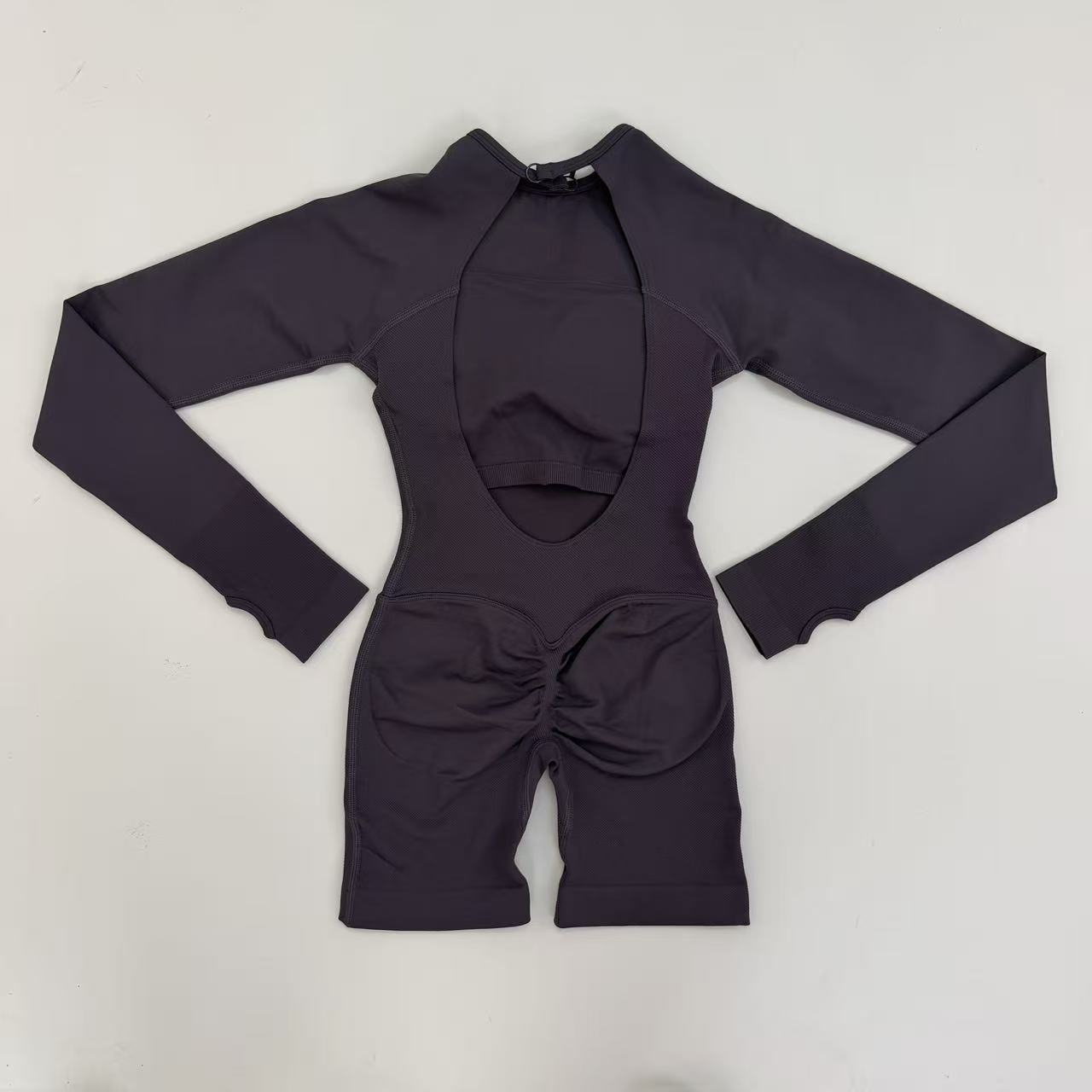 Du Jia Long Sleeve One Piece G – обзор и цена Yoga Fitness Jumpsuit