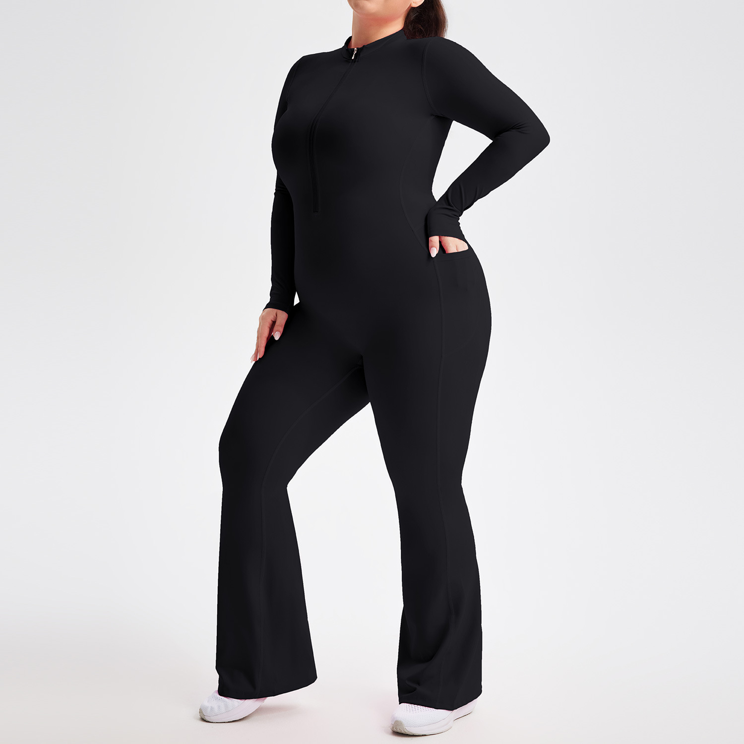 Plus Size Jumpsuit Yoga Sport  – обзор и цена Yoga Fitness Jumpsuit