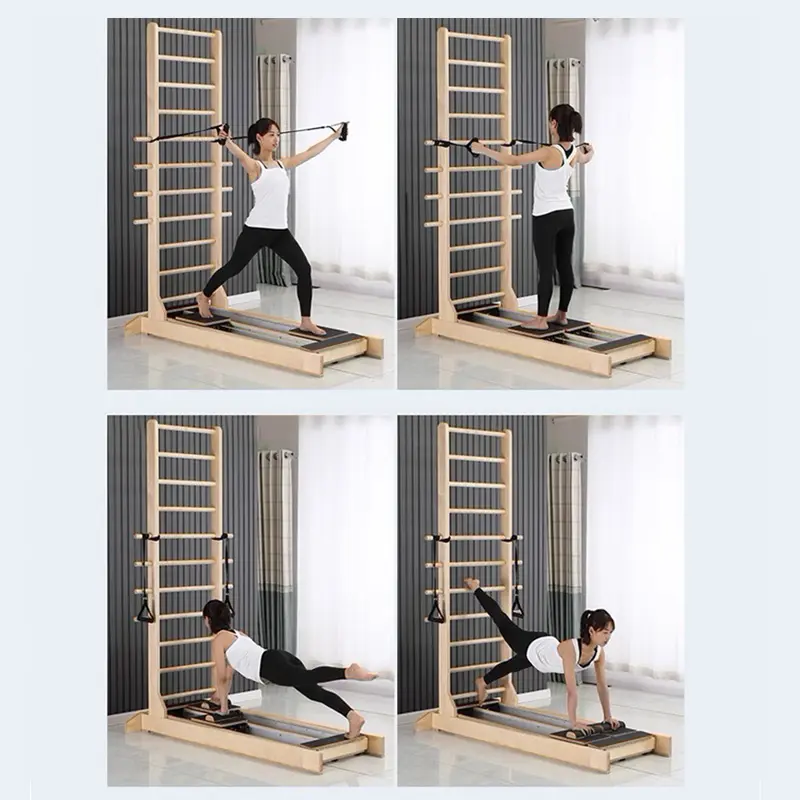 Pilates Reformer, Maple Wood D – обзор и цена Yoga Fitness Reformer