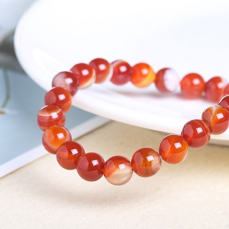 JD Natural Stone Beads Red Str – обзор и цена Yoga Fitness Gifts