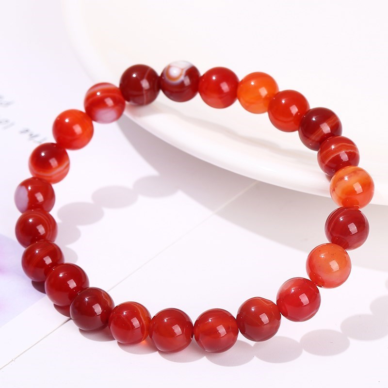 JD Natural Stone Beads Red Str – обзор и цена Yoga Fitness Gifts
